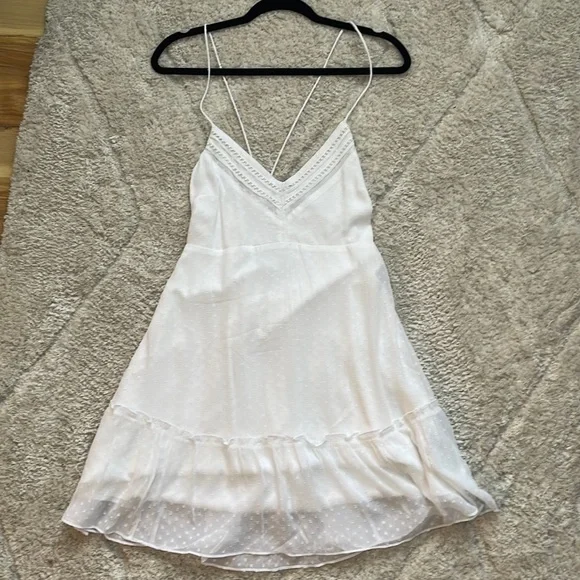 Abercrombie & Fitch | Dresses | Abercrombie Fitch Mini White Dress |  Poshmark